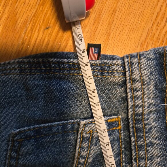 vintage ralph lauren low rise flare jeans y2k - Picture 9 of 9